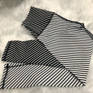 DYI striped leggings